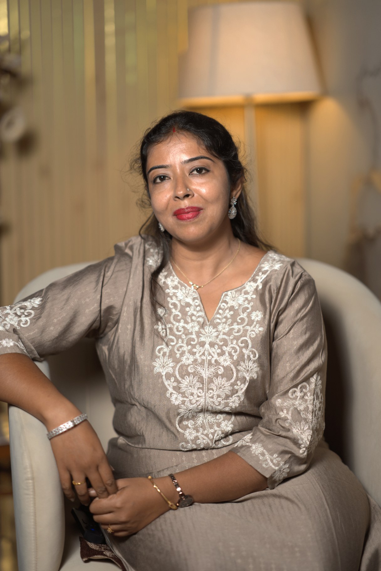 Arpita Bhattacharya in reflective conversation